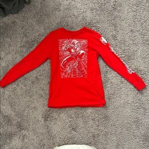 Red Spider-Man Long Sleeve Shirt